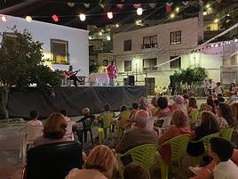 Una de las actuaciones de la semana cultural del año anterior.