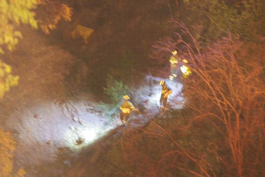 Las imágenes del incendio en el Sacromonte en Granada