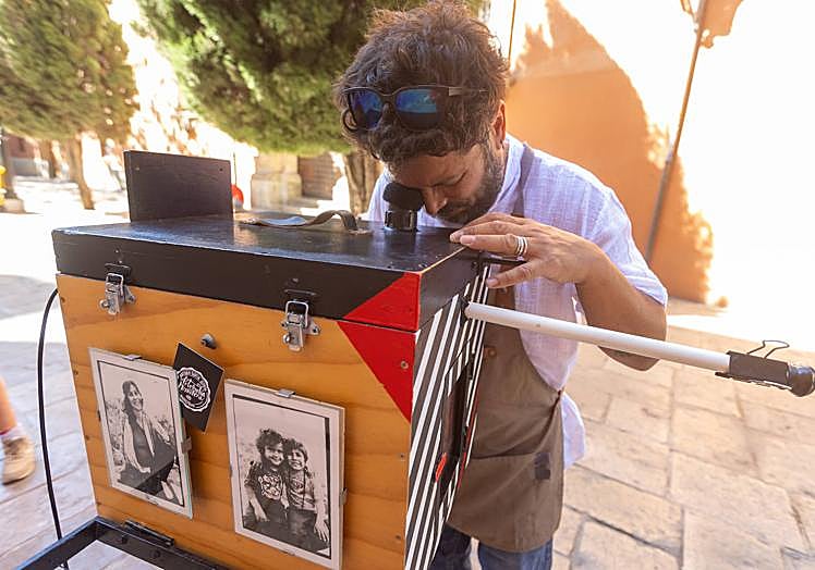 Imagen principal - Sacando el negativo. 