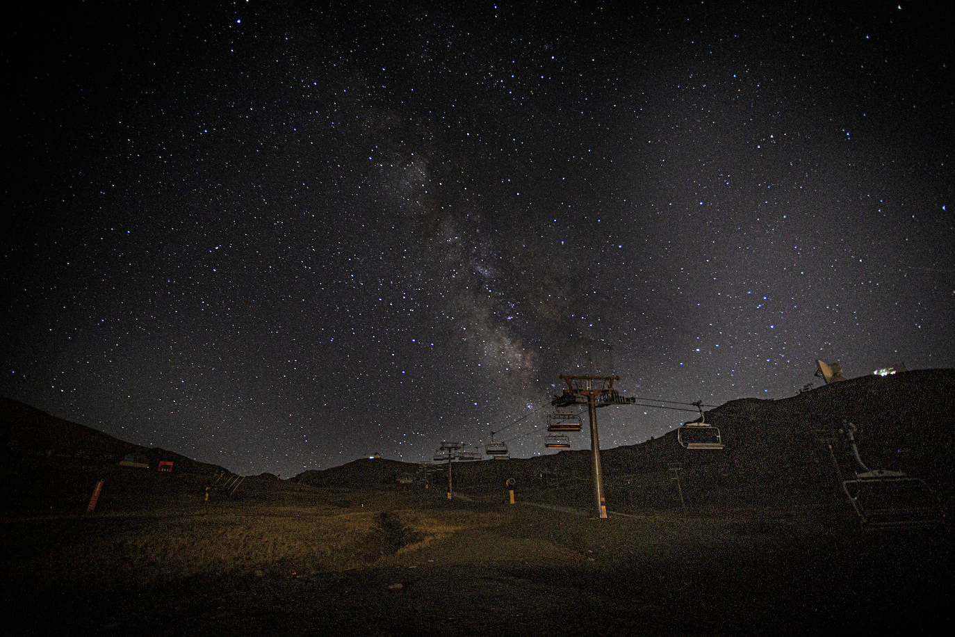 Espectaculares imágenes de las Perseidas desde Sierra Nevada