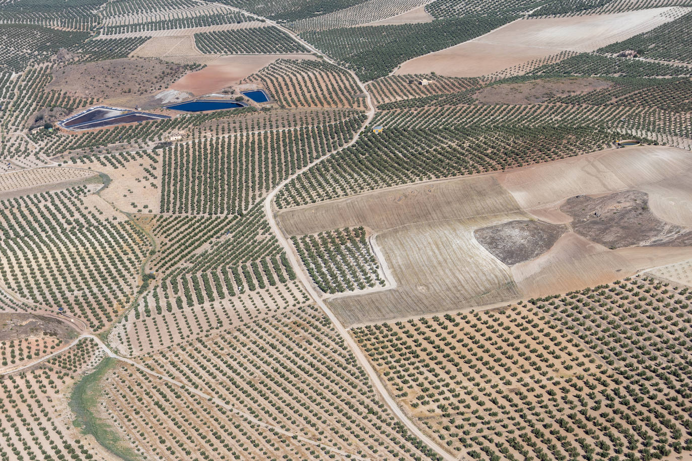 Granada, vista desde el helicóptero de la Guardia Civil