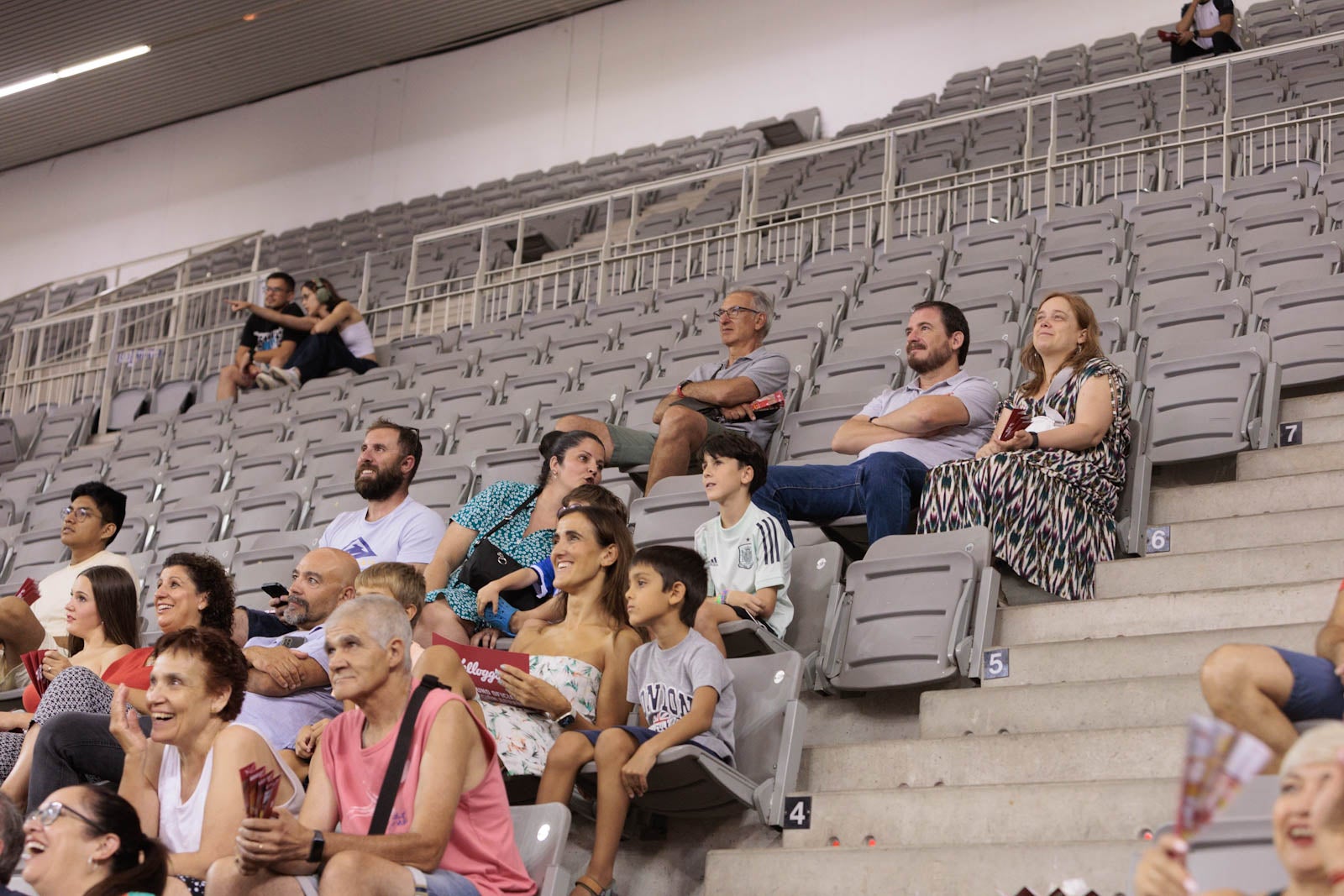 Encuéntrate en la grada del Palacio durante el España-República Dominicana