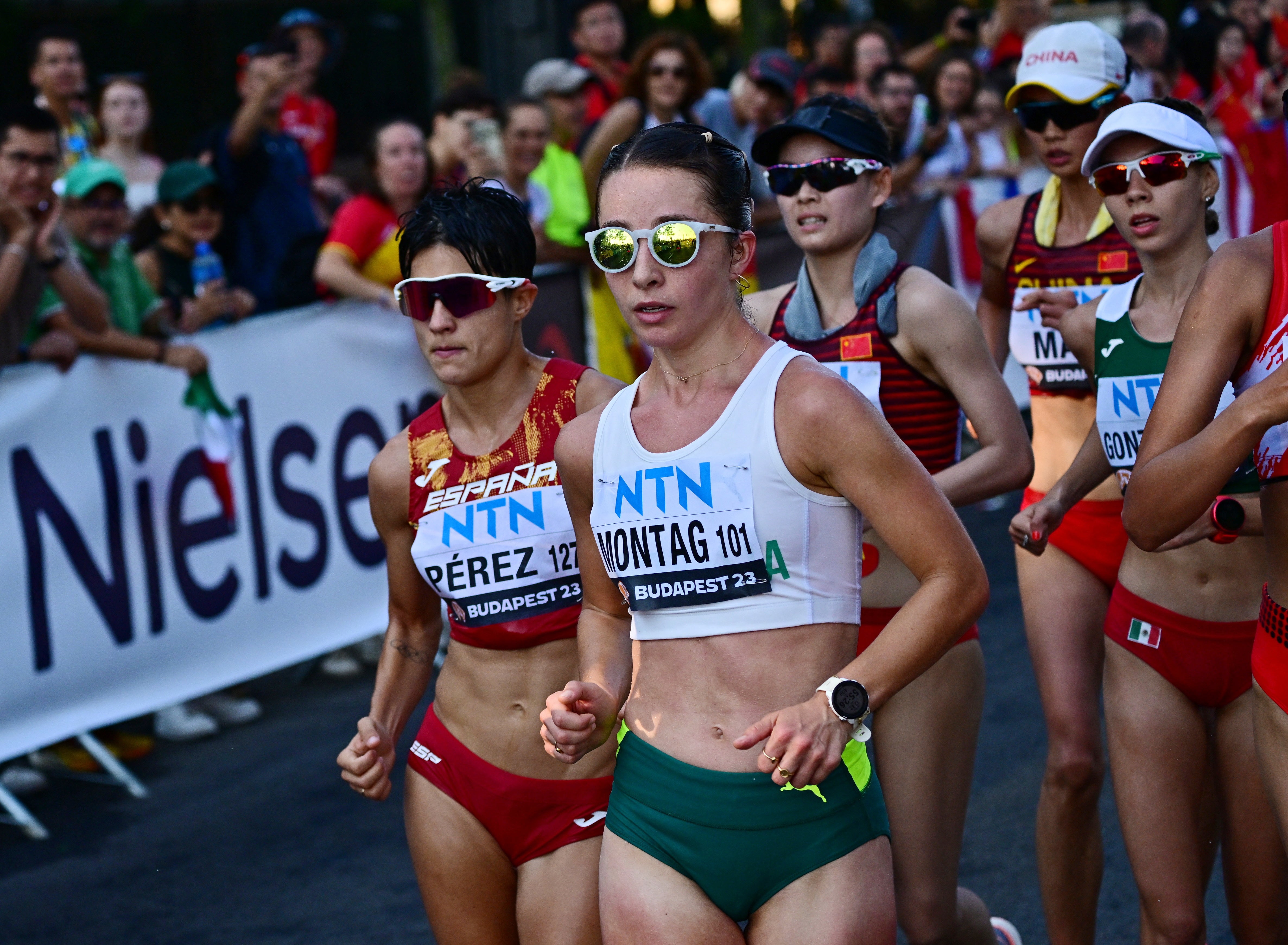 Las imágenes de la carrera y la celebración de María Pérez