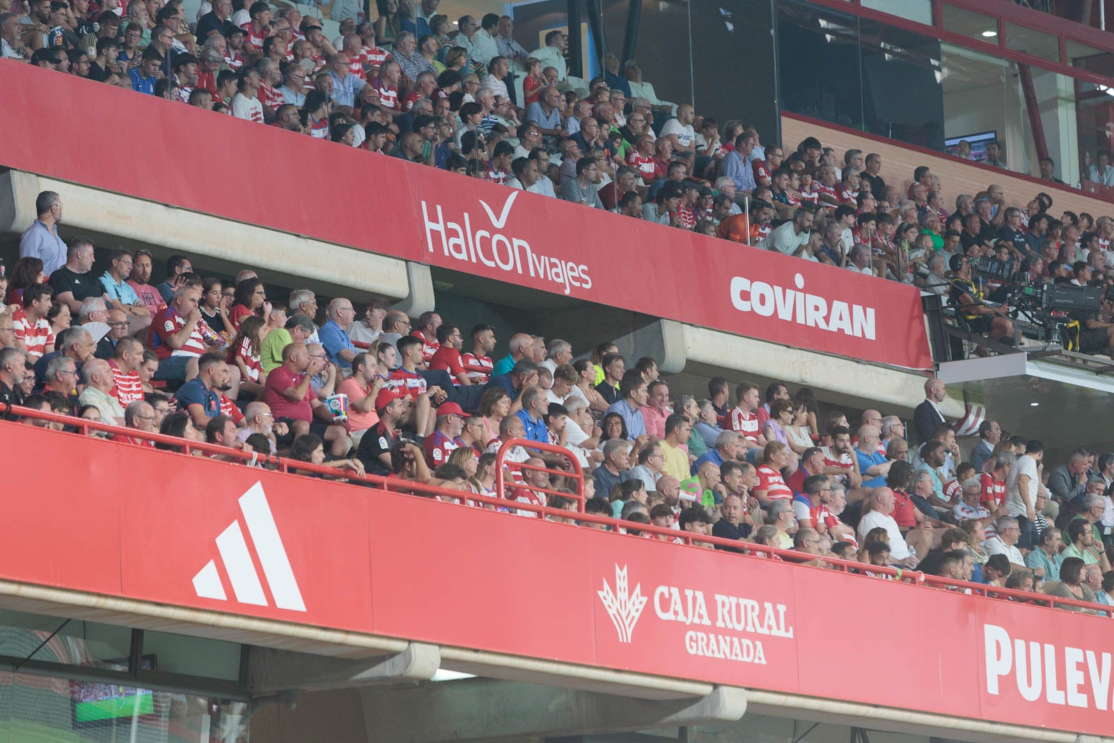 Encuéntrate en la grada durante el Granada-Rayo