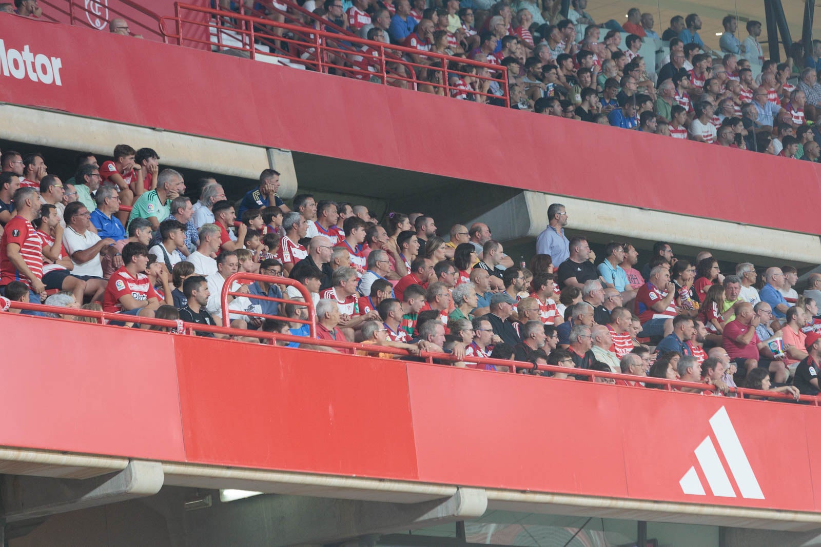 Encuéntrate en la grada durante el Granada-Rayo