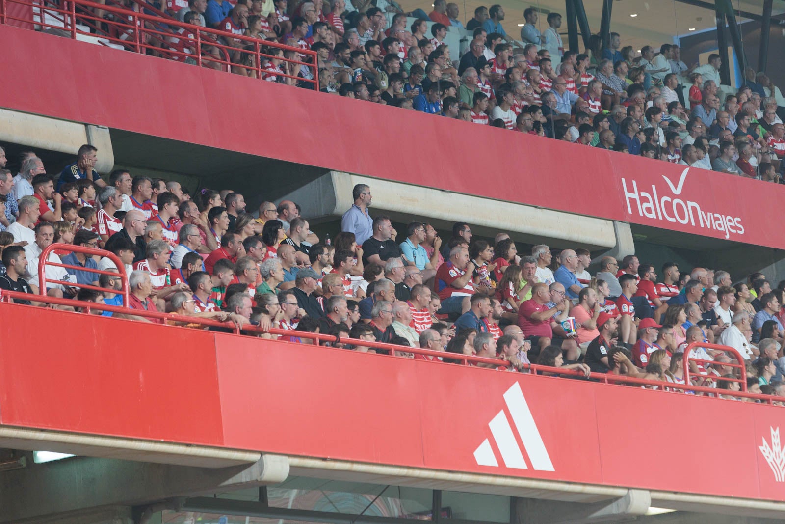 Encuéntrate en la grada durante el Granada-Rayo