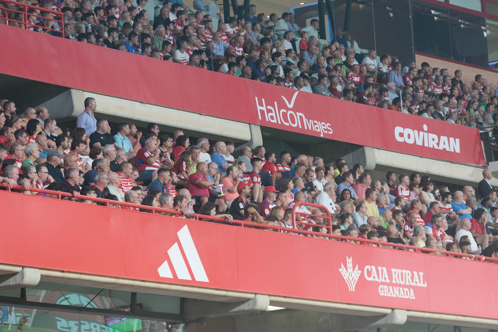 Encuéntrate en la grada durante el Granada-Rayo