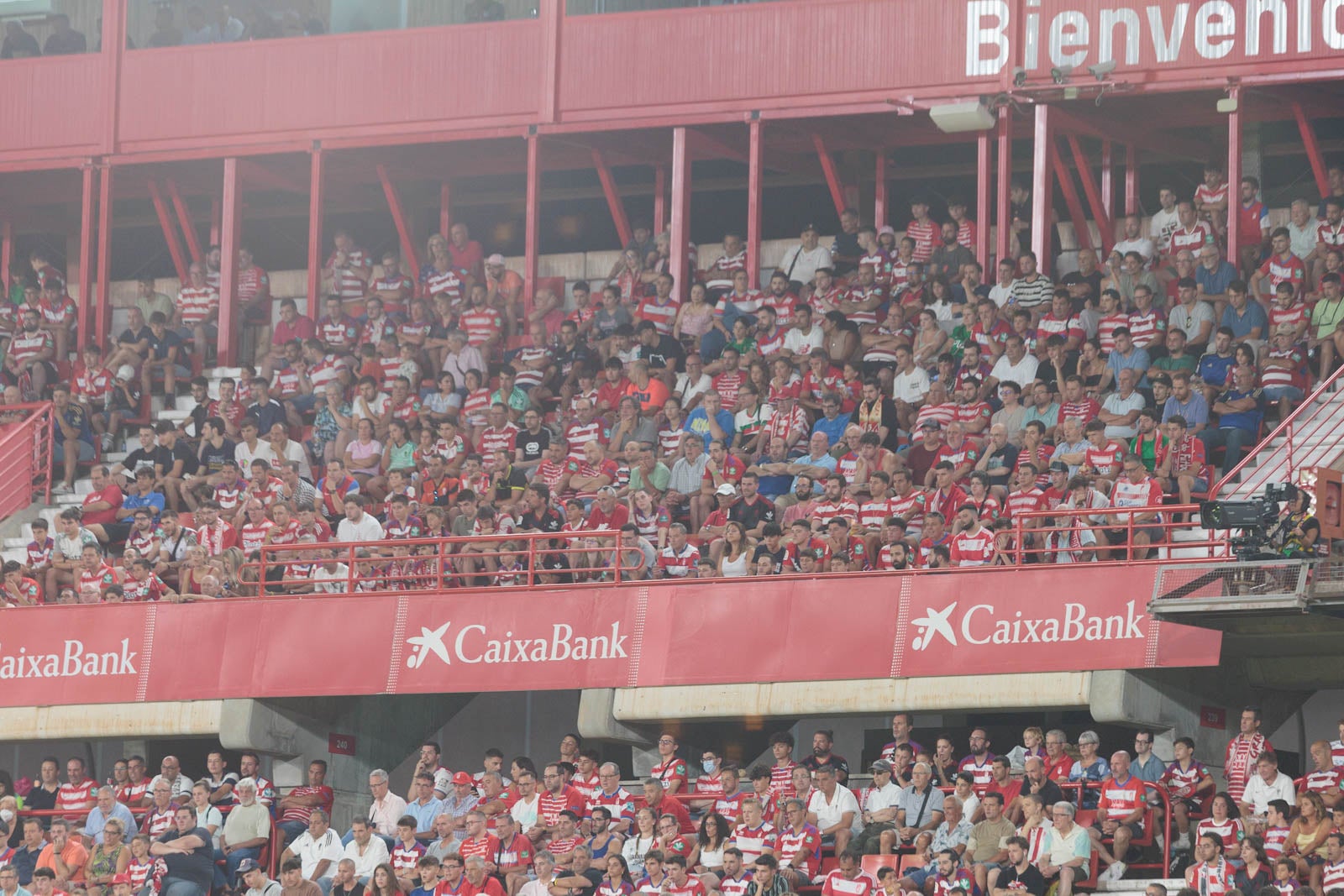 Encuéntrate en la grada durante el Granada-Rayo