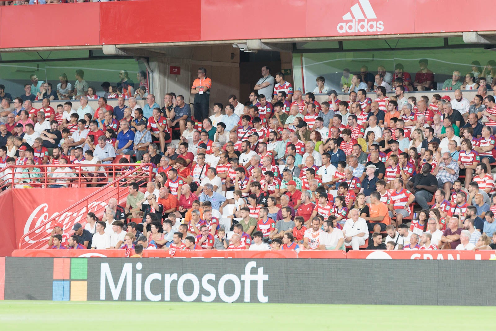 Encuéntrate en la grada durante el Granada-Rayo