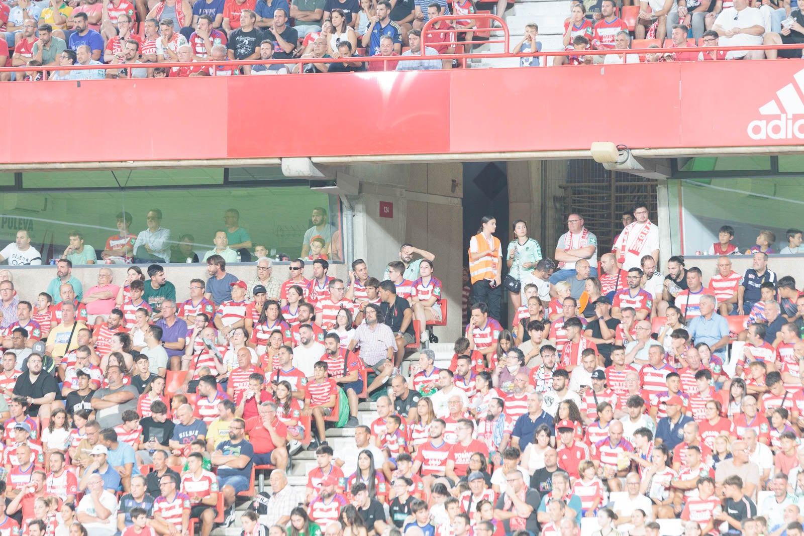 Encuéntrate en la grada durante el Granada-Rayo