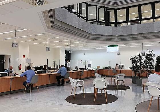 Imagen de una de las sedes de la Agencia Tributaria de Andalucía.