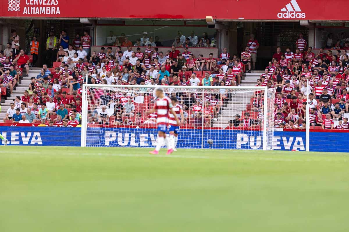 Encuéntrate en la grada durante el Granada-Mallorca