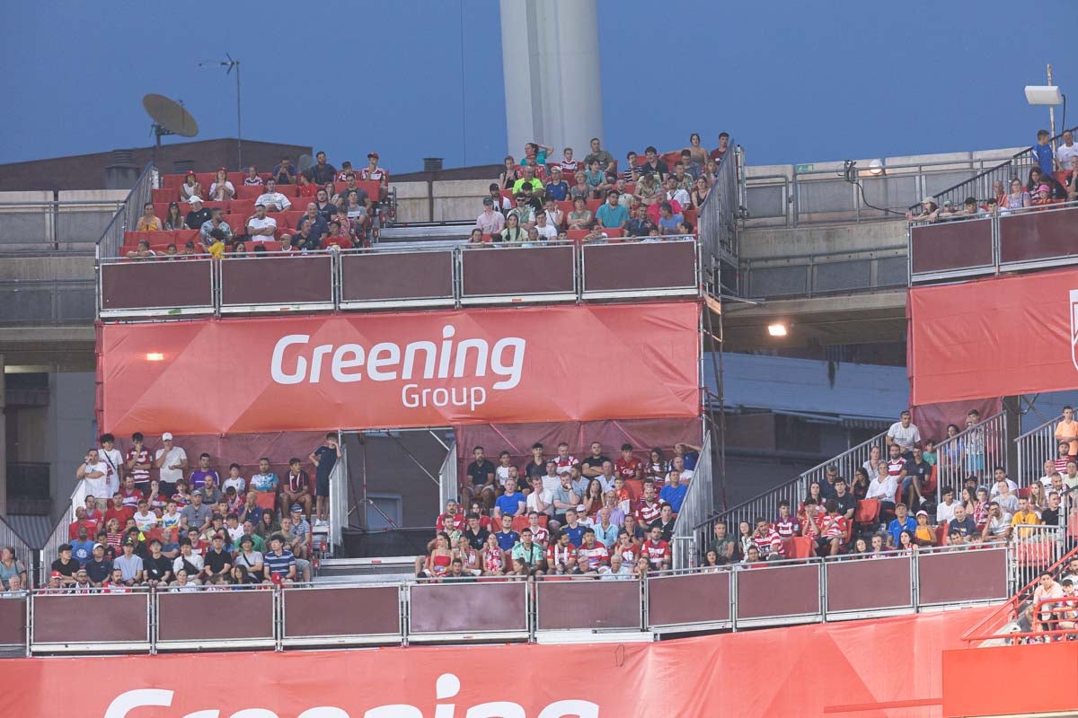 Encuéntrate en la grada durante el Granada-Mallorca
