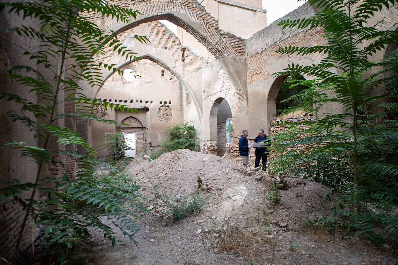 Interior de la iglesia de San Luis.