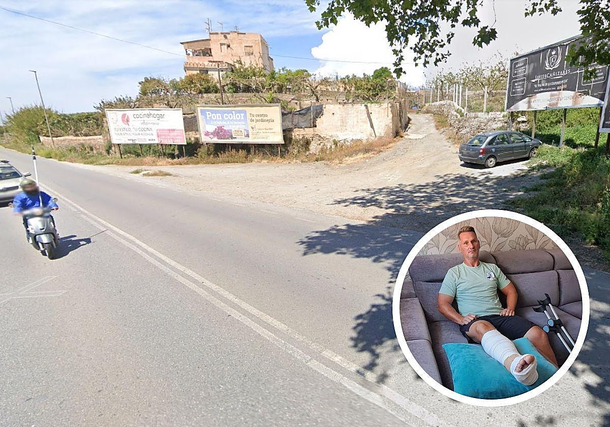 Un vecino de Motril pide ayuda para localizar a un conductor que se dio a la fuga tras atropellarlo