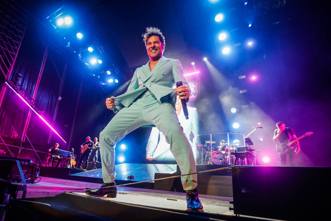 Las imágenes del concierto de Bisbal en Granada