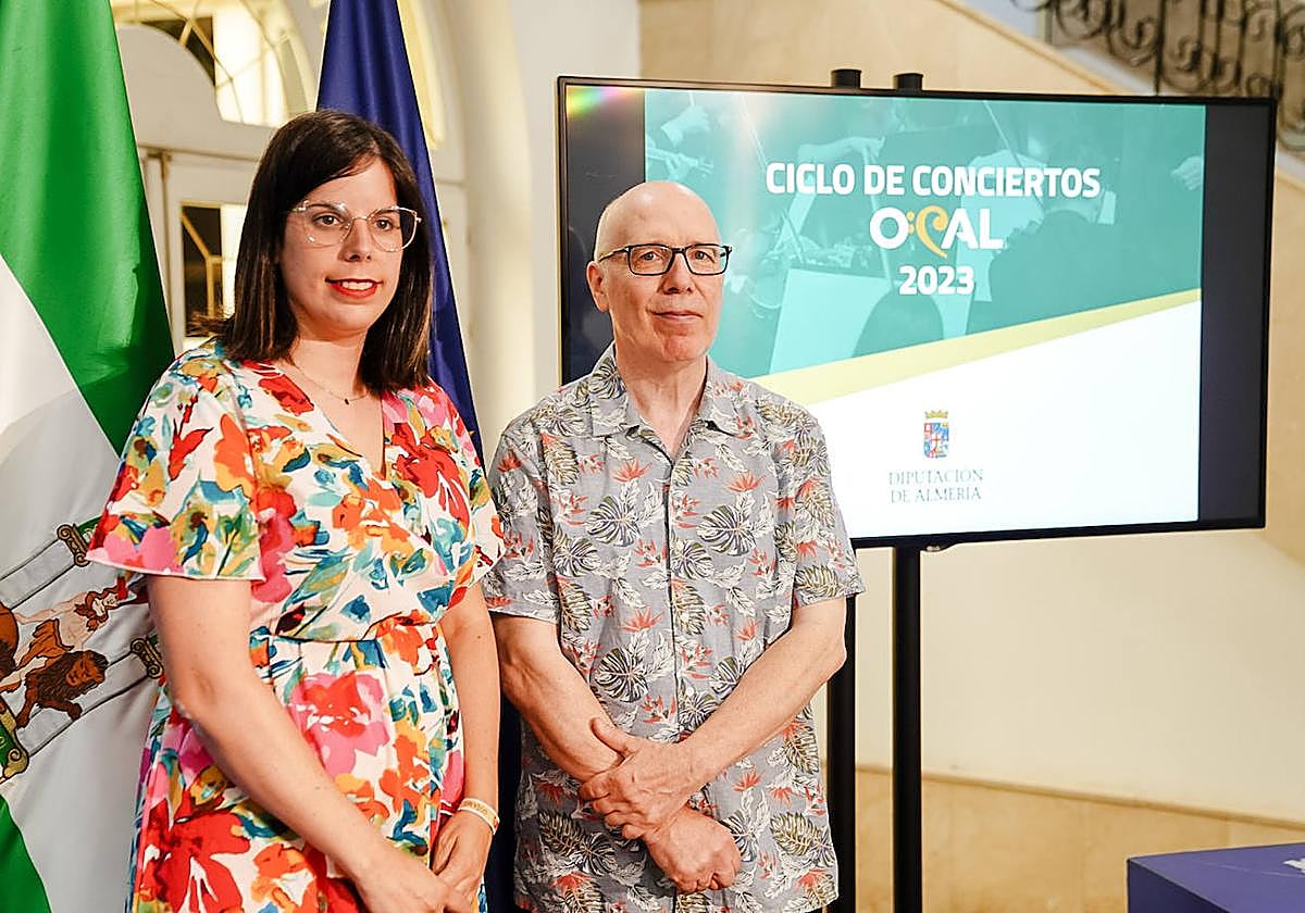 Presentación, ayer, del ciclo de conciertos de la OCAL.