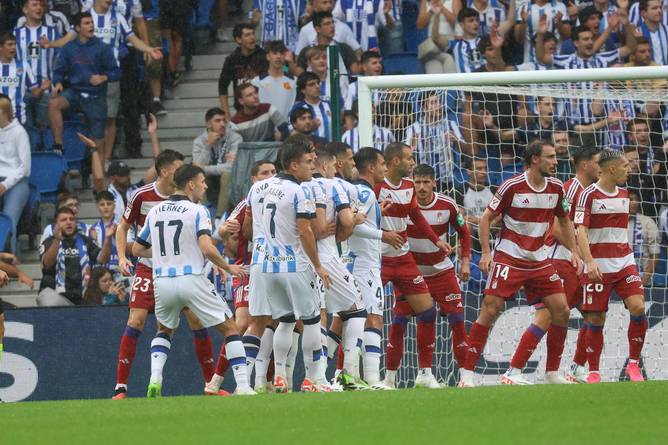 Las mejores imágenes del Real Sociedad - Granada