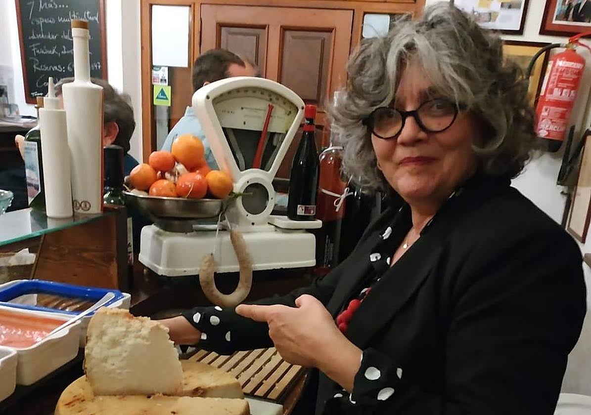 Fuensanta Martín Cáceres, la primera sumiller de Granada.