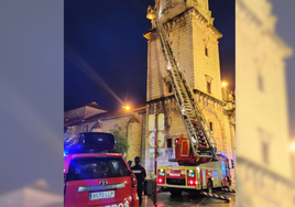 Desprendimiento en San Ildefonso.