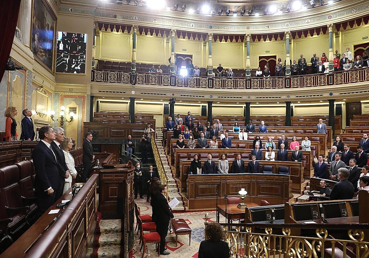Sesión del Congreso de los Diputados, en una imagen de archivo.