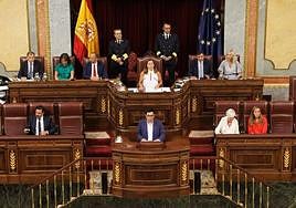 Sesión Constitutiva de la XV Legislatura del Congreso de los Diputados.