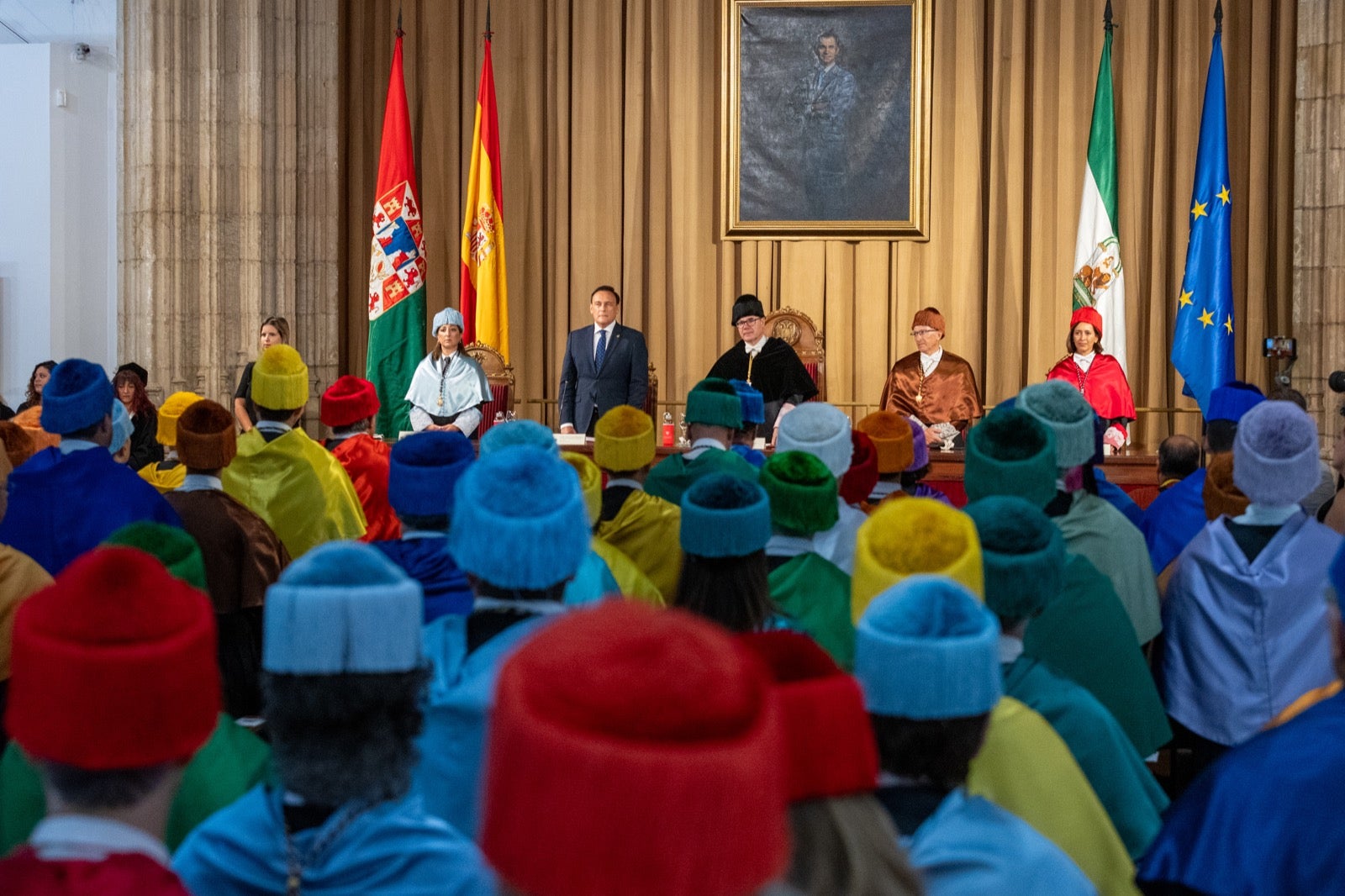 Así ha sido la inauguración del curso universitario en la UGR