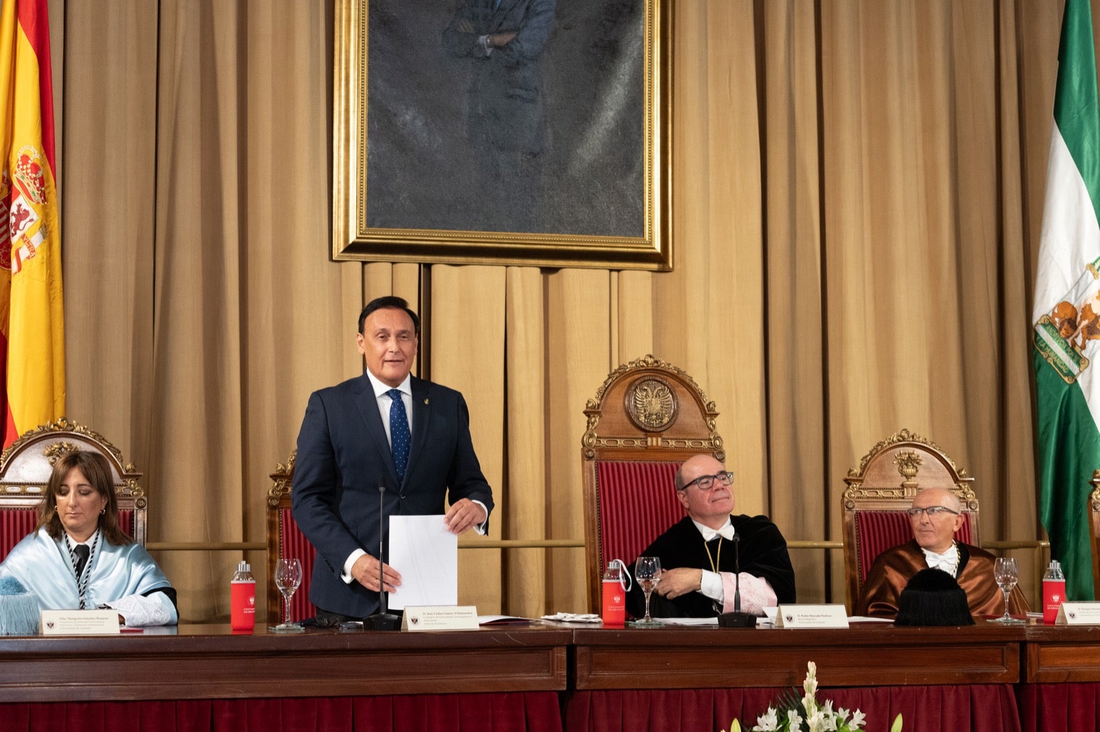 Así ha sido la inauguración del curso universitario en la UGR