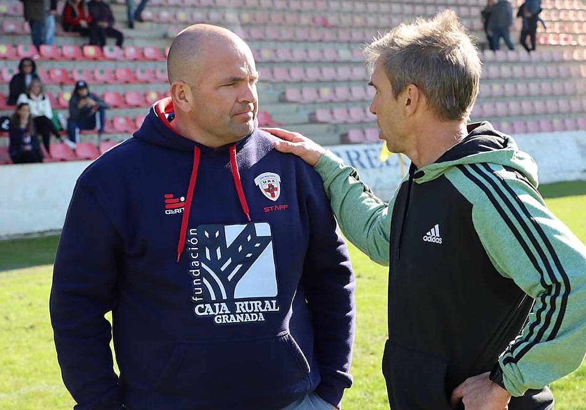 'Quintana' y 'Falu' se intercambian los 'trastos' y el mítico almeriense será técnico ahora.