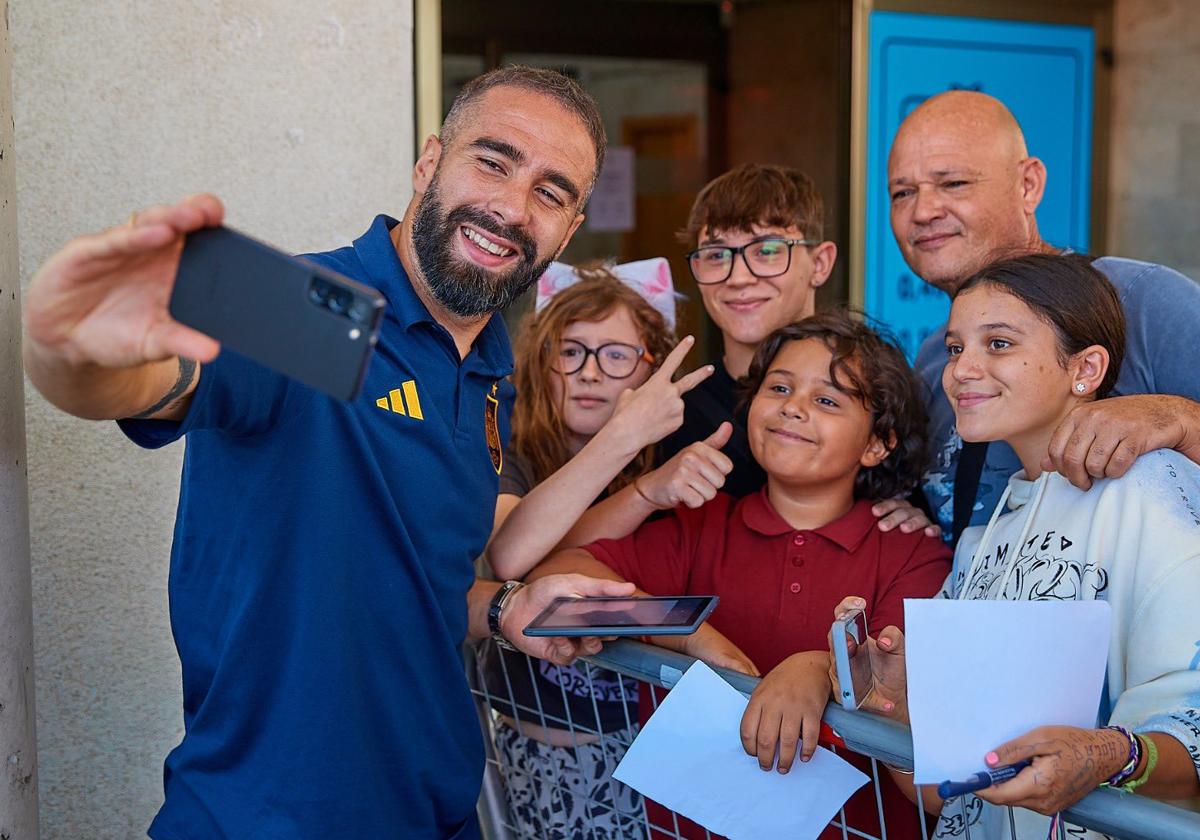 La Selección Española, ya en Granada