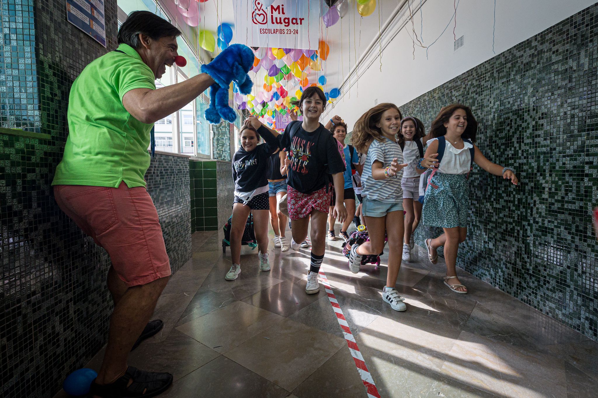 La vuelta al cole en Granada, en imágenes