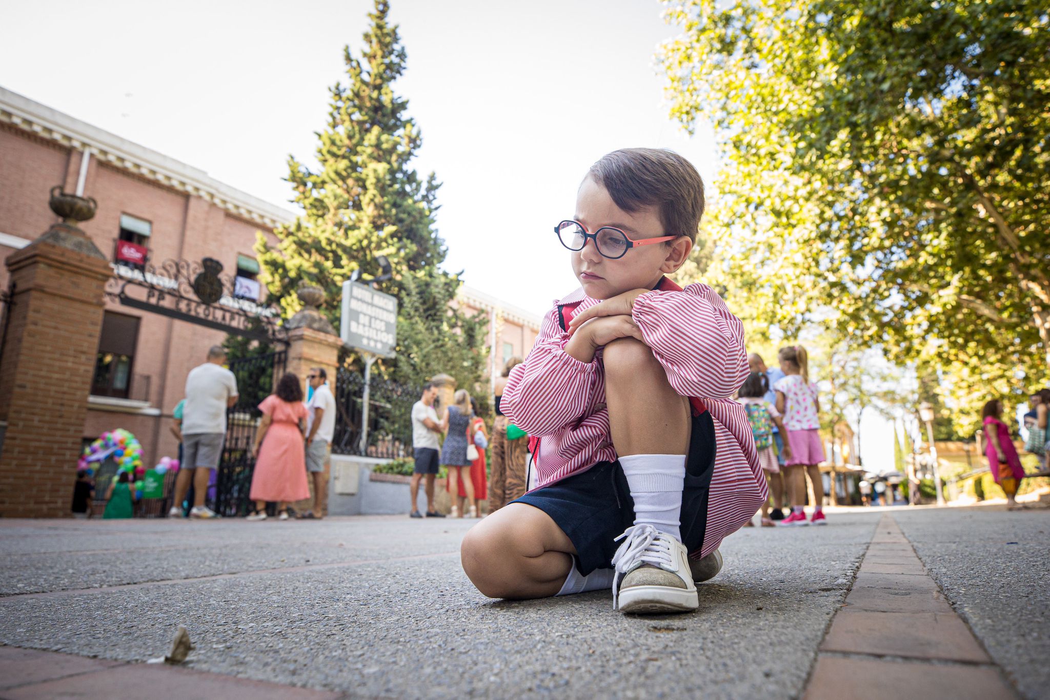 La vuelta al cole en Granada, en imágenes