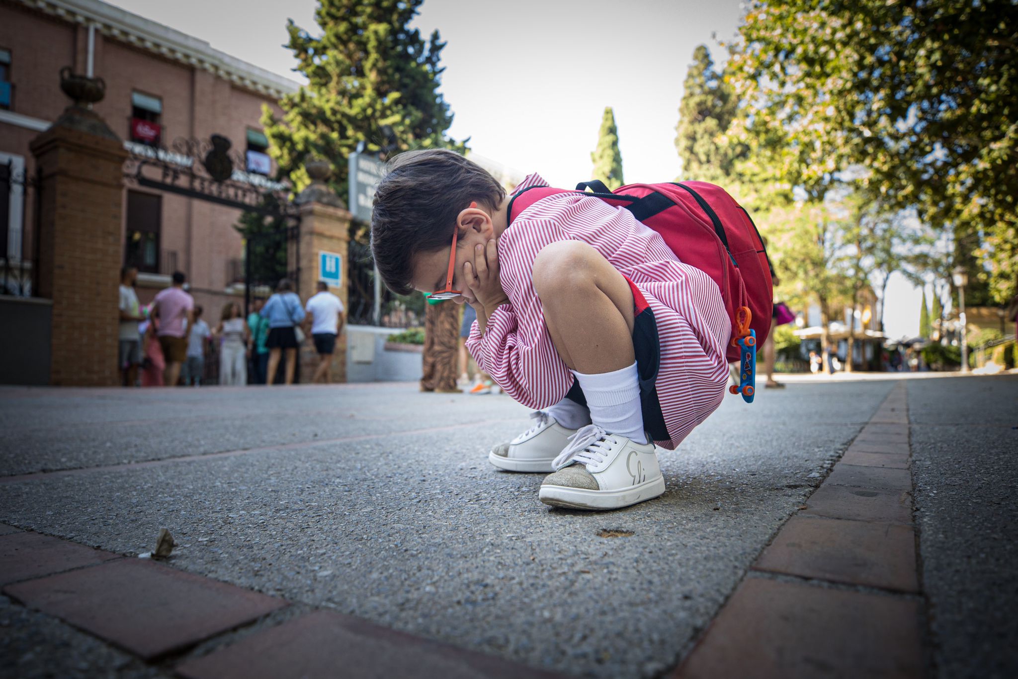 La vuelta al cole en Granada, en imágenes