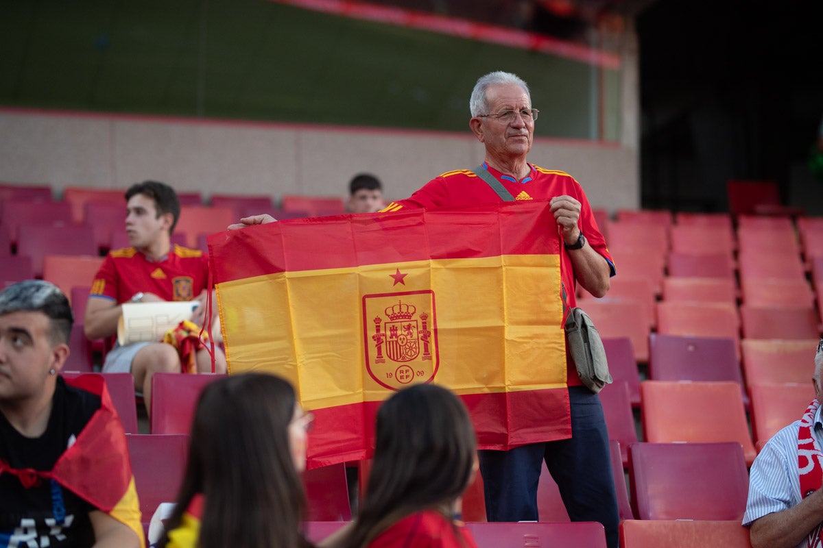 Búscate en la grada de Los Cármenes en el partido de &#039;la Roja&#039;