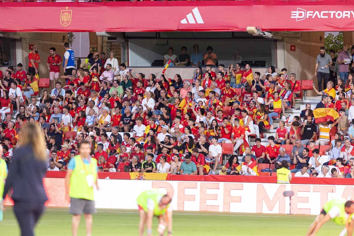 Búscate en la grada de Los Cármenes en el partido de &#039;la Roja&#039;