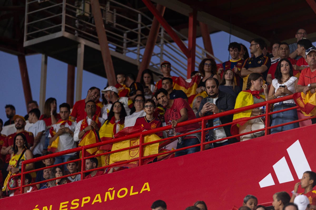 Búscate en la grada de Los Cármenes en el partido de &#039;la Roja&#039;