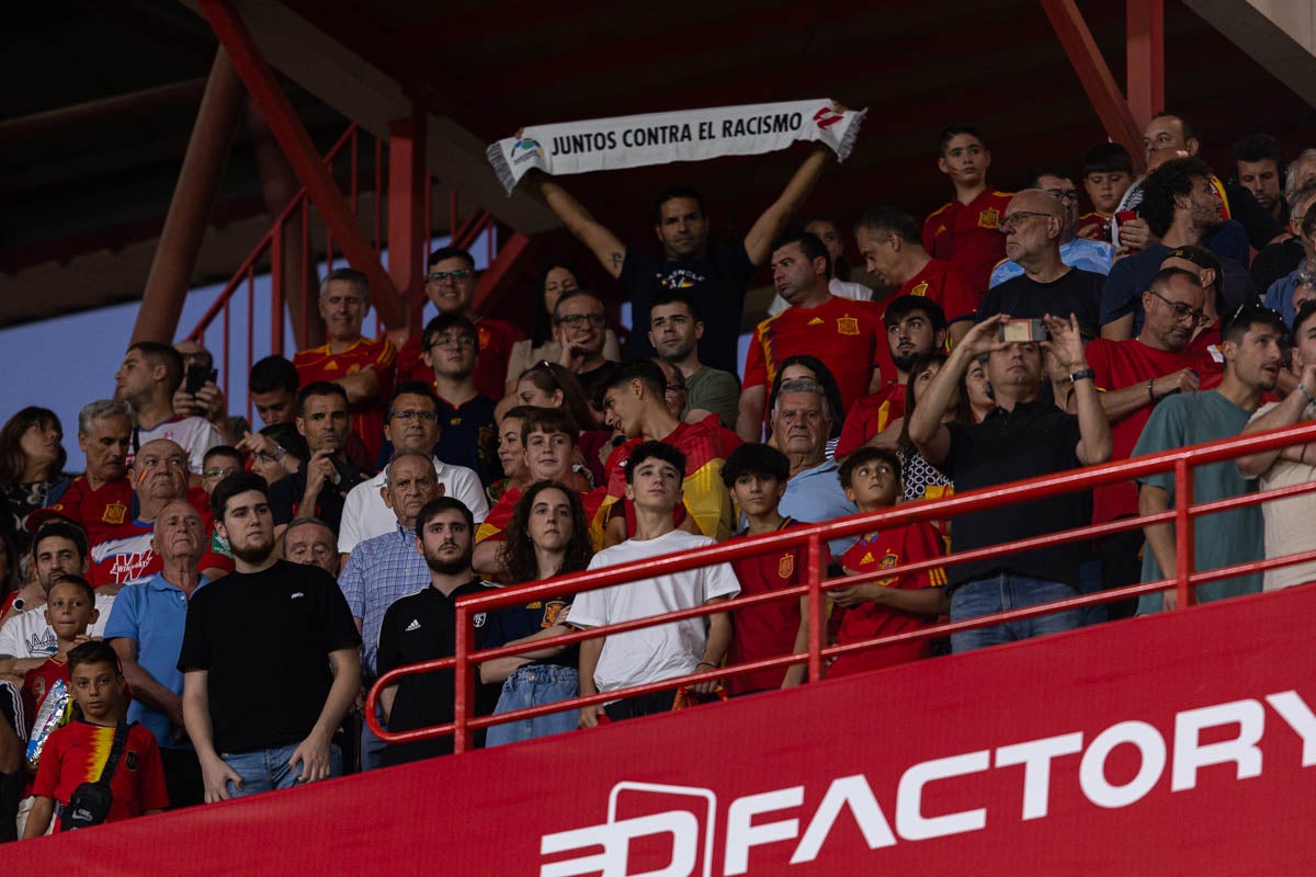 Búscate en la grada de Los Cármenes en el partido de &#039;la Roja&#039;