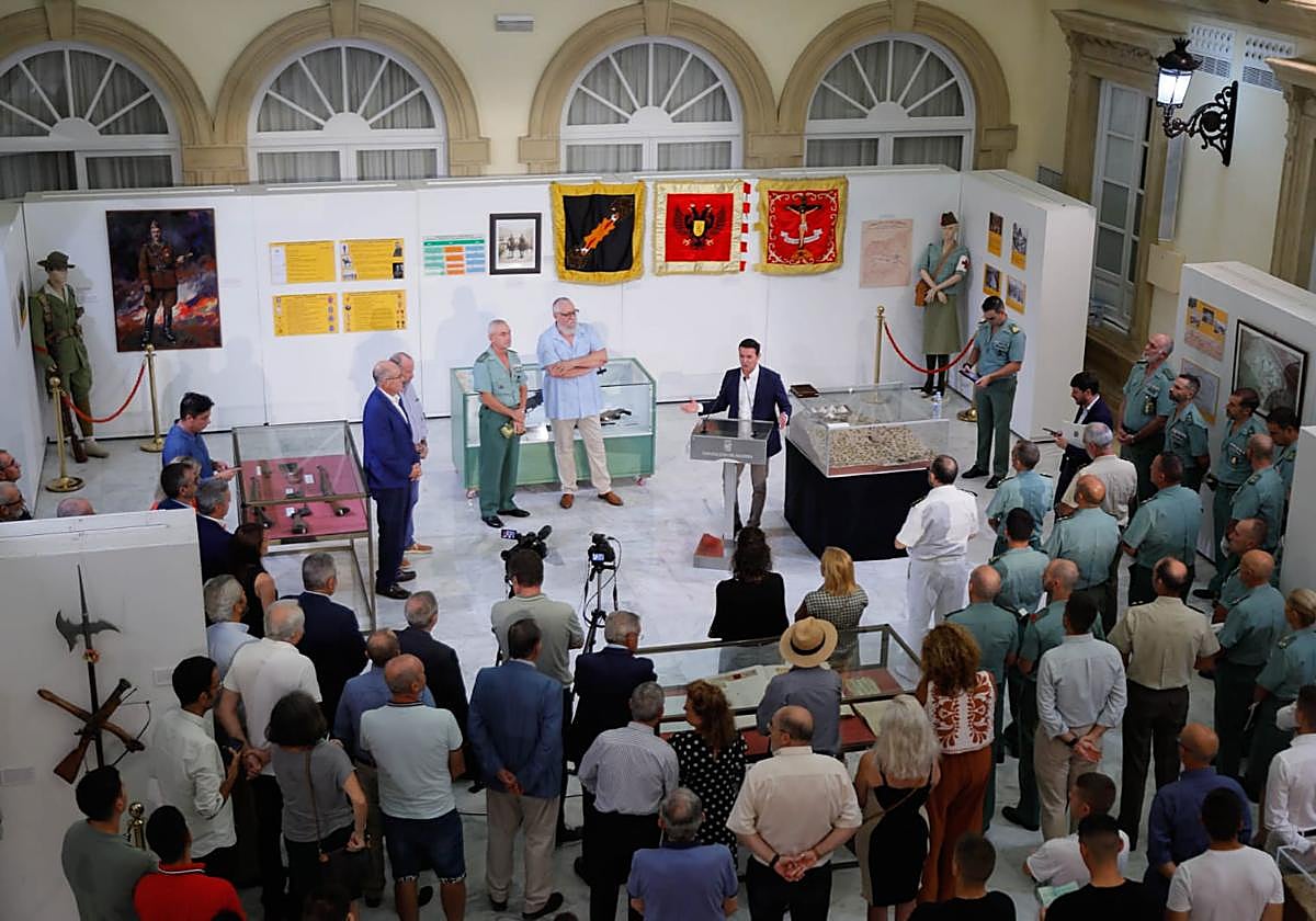 El Patio de Luces se convierte en una subsede del Museo de la Legión hasta el día 15