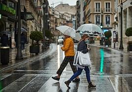 Una borrasca fría dejará lluvias, tormentas y granizo en Andalucía.