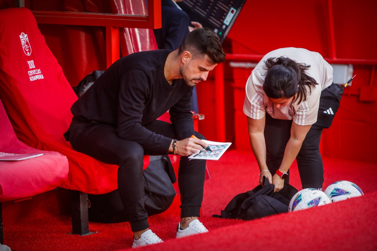 Las imágenes del Granada - Real Sociedad