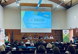 Presentacion en la sede Antonio Machado de la Universidad Internacional de Andalucía de Baeza.