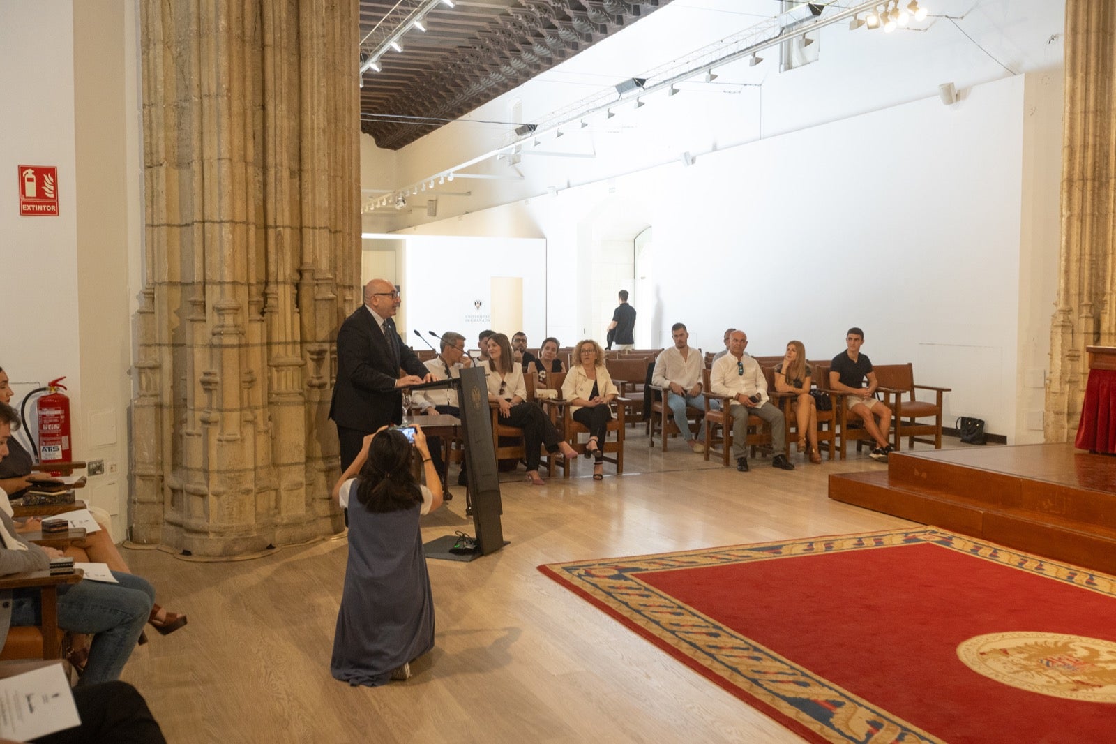 Las mejores imágenes del acto de la UGR con sus mejores estudiantes