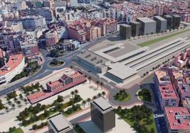 El subdelegado espera el «inminente» inicio de las obras del soterramiento de Almería