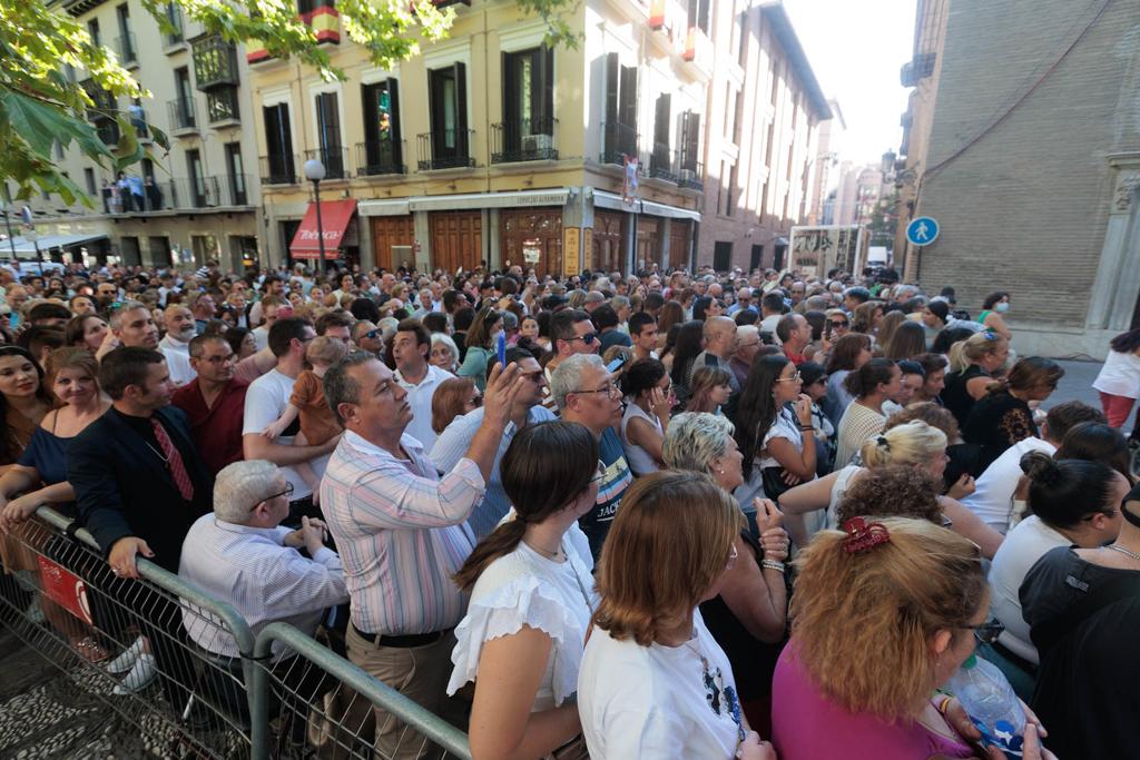 Las imágenes de la procesión de la Virgen de las Angustias