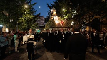 La Virgen de las Angustias por las calles de Granada