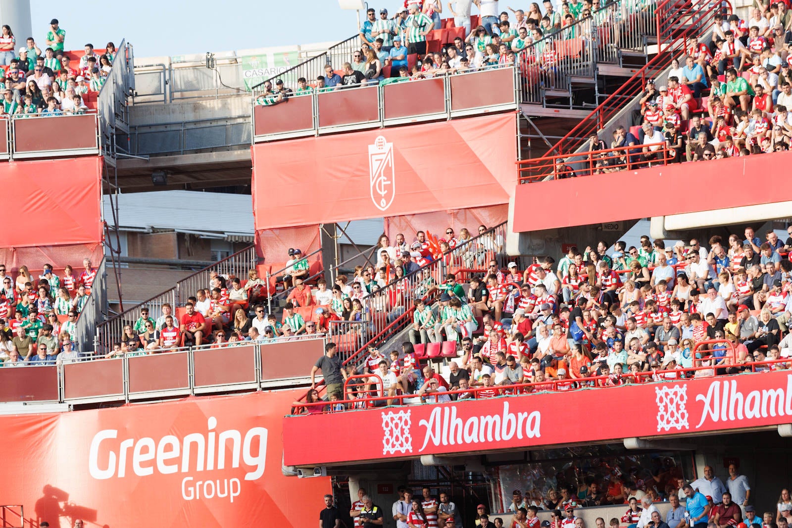 Búscate en la grada de Los Cármenes durante el Granada-Betis