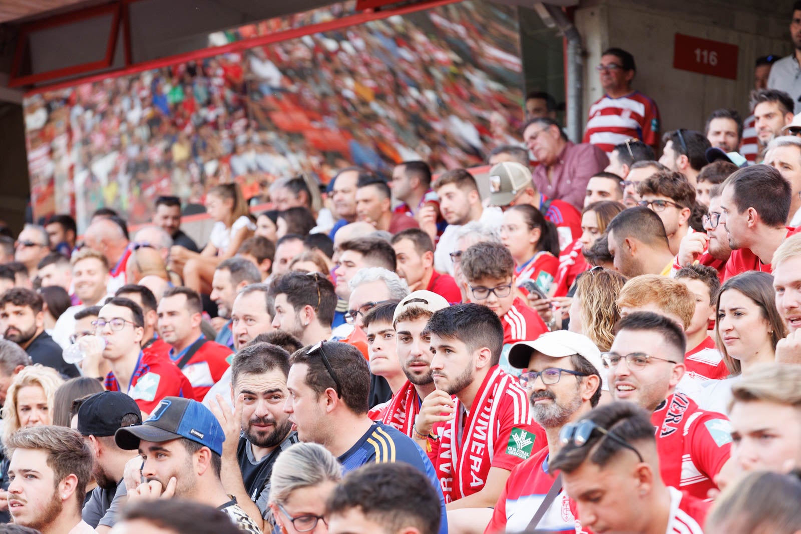 Búscate en la grada de Los Cármenes durante el Granada-Betis