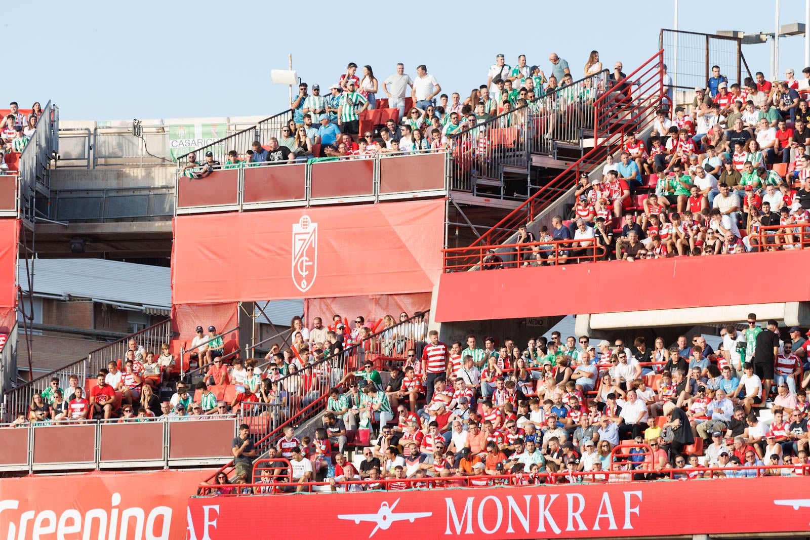 Búscate en la grada de Los Cármenes durante el Granada-Betis