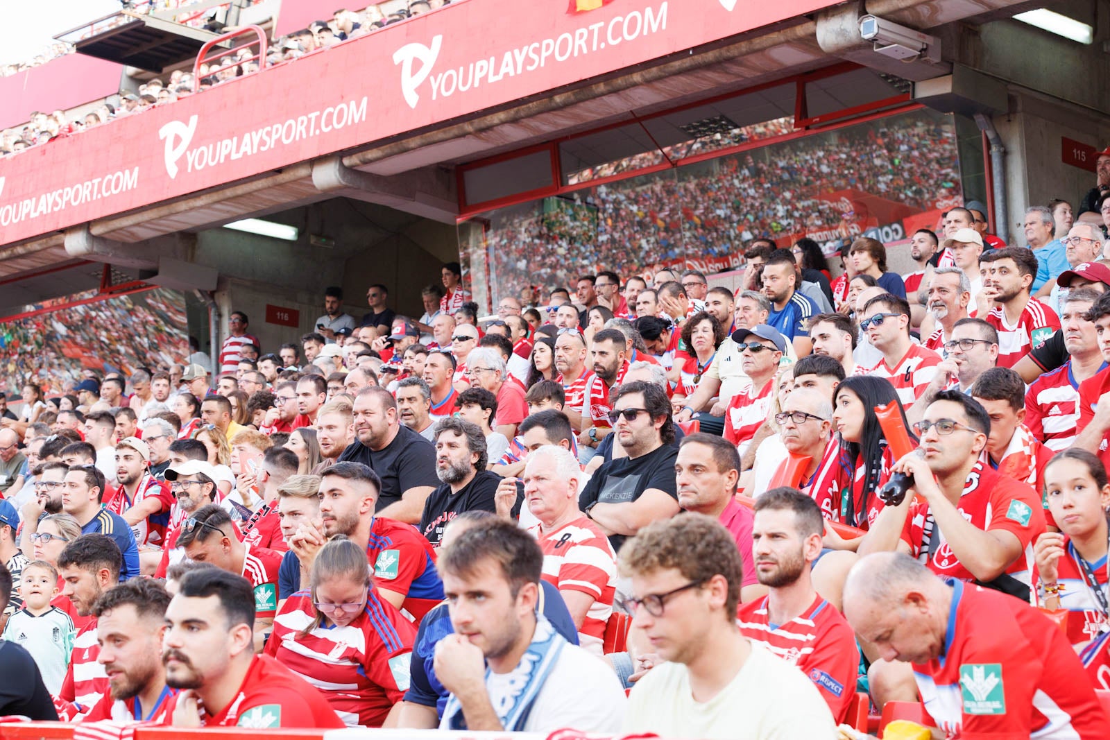Búscate en la grada de Los Cármenes durante el Granada-Betis