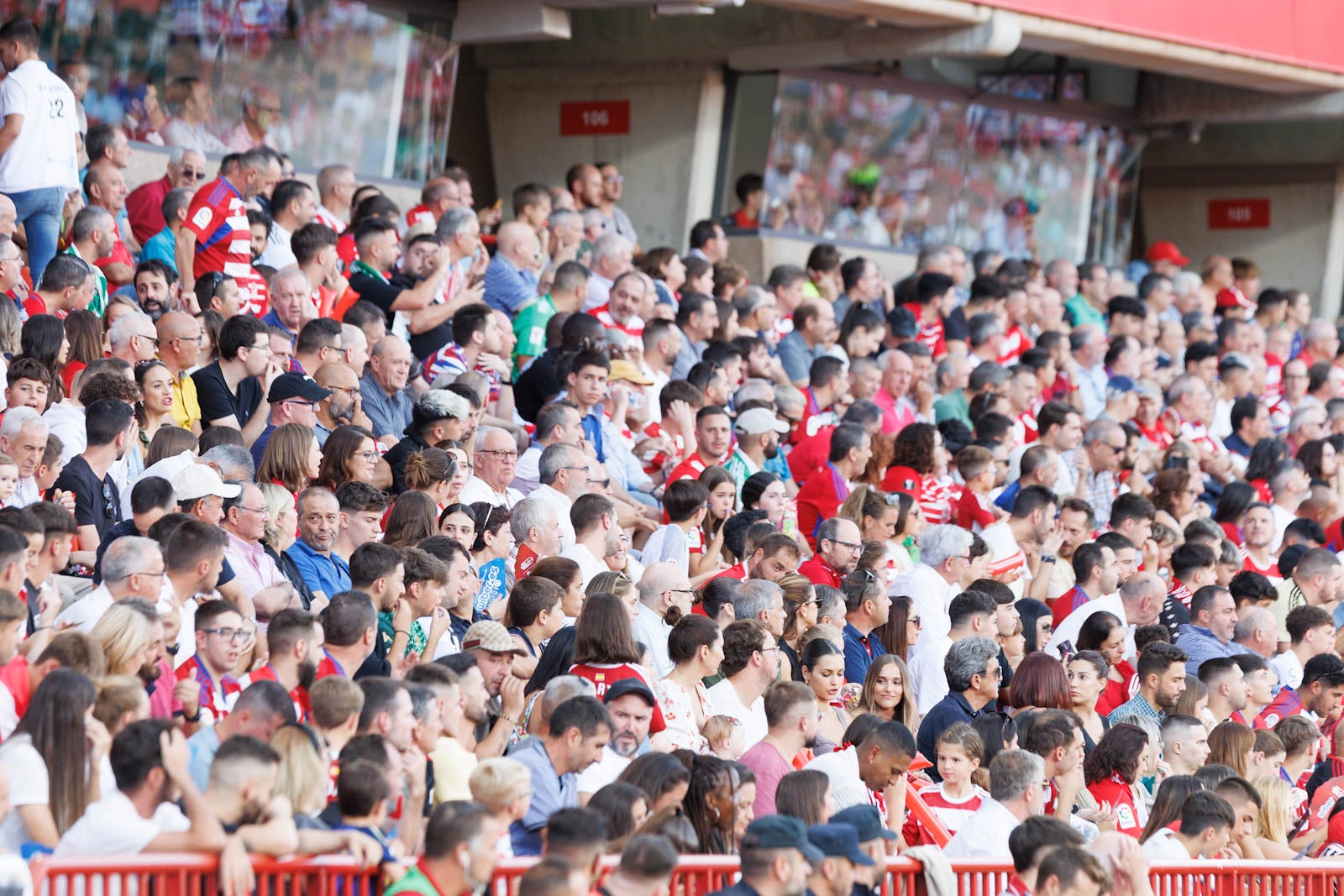 Búscate en la grada de Los Cármenes durante el Granada-Betis
